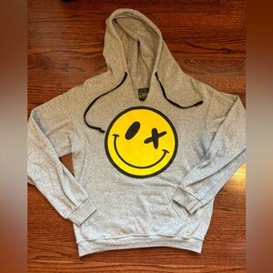 Love Junkie Smiley Face Girls Sweatshirt